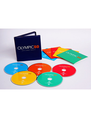 OLYMPIC 50 / Hity - Singly - Rarity (5CD)