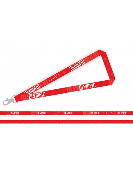 Klíčenka OLYMPIC červená