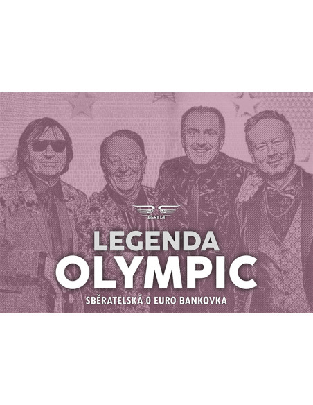 LEGENDA OLYMPIC / sběratelská 0 Euro bankovka