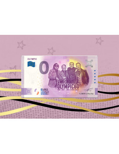 LEGENDA OLYMPIC / sběratelská 0 Euro bankovka