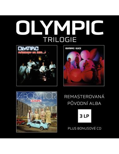 OLYMPIC TRILOGIE (3LP + 1CD) raritní nečíslovaná edice