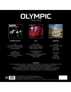 OLYMPIC TRILOGIE (3LP + 1CD) raritní nečíslovaná edice 2