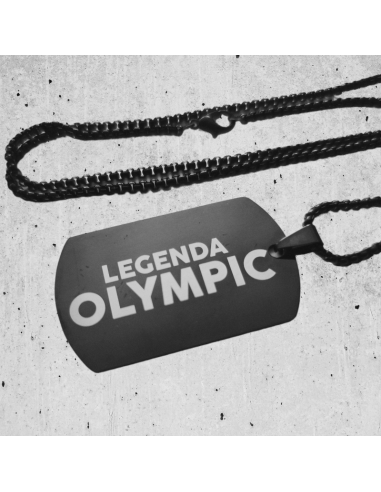 ID známka OLYMPIC LEGENDA - přívěšek + řetízek...