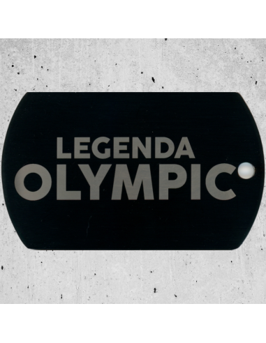 ID známka OLYMPIC LEGENDA - přívěšek + řetízek...