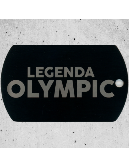ID známka OLYMPIC LEGENDA - přívěšek + řetízek (V1)