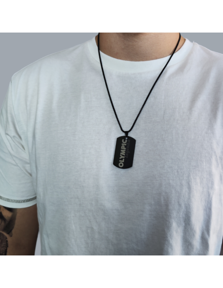 ID známka OLYMPIC LEGENDA - přívěšek + řetízek (V2)