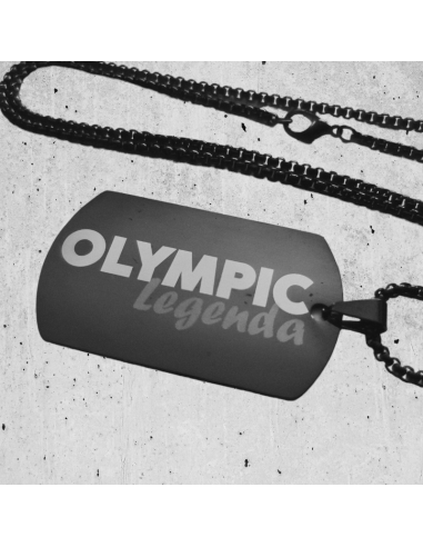 ID známka OLYMPIC LEGENDA - přívěšek + řetízek...