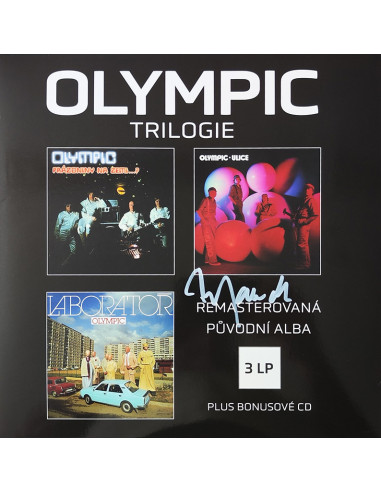 OLYMPIC TRILOGIE (3LP + 1CD) limitovaná číslovaná edice s podpisem