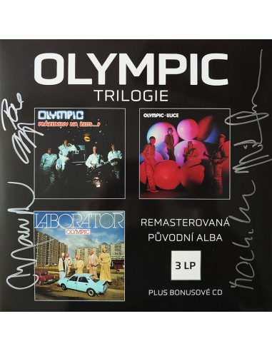 OLYMPIC TRILOGIE (3LP + 1CD) limitovaná číslovaná edice + podpisy