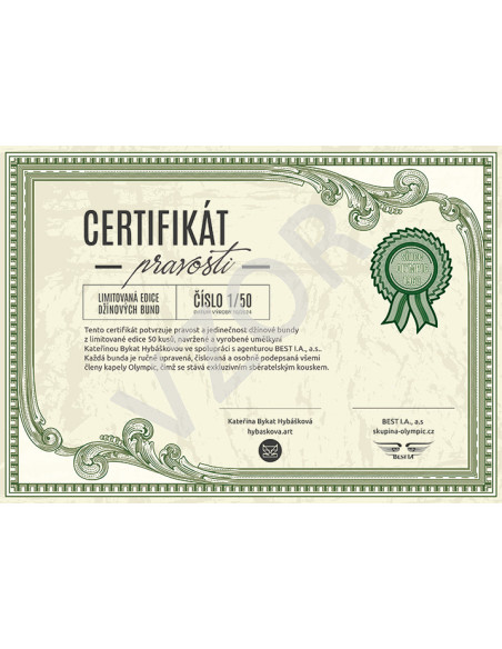 Džínová bunda OLYMPIC limitovaná edice