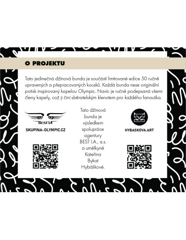 Džínová bunda OLYMPIC limitovaná edice