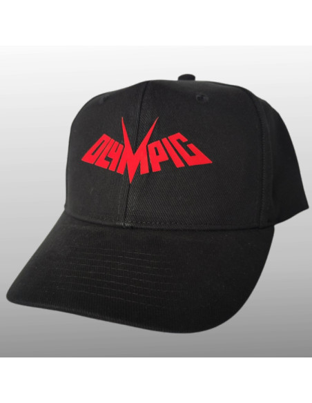 Kšiltovka OLYMPIC LOGO red (retro edice)