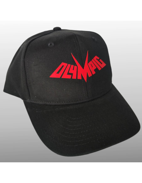 Kšiltovka OLYMPIC LOGO red (retro edice)