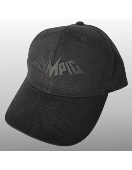 Kšiltovka OLYMPIC LOGO black (retro edice)