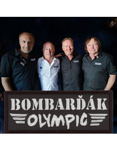 Nášivka OLYMPIC BOMBARĎÁK / černá 2