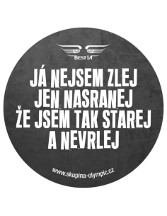 Placka JÁ NEJSEM ZLEJ