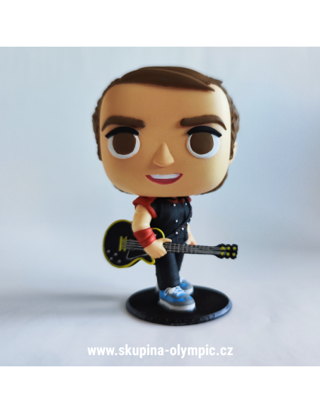 Sběratelská figurka PETR JANDA s originálním podpisem (Gibson Les Paul)