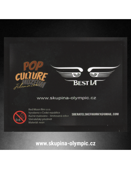 Sběratelská figurka PETR JANDA s originálním podpisem (Gibson Les Paul)