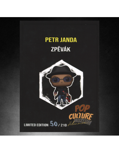 Sběratelská figurka PETR JANDA s originálním...