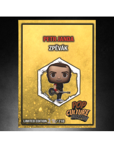 Sběratelská figurka PETR JANDA s originálním...