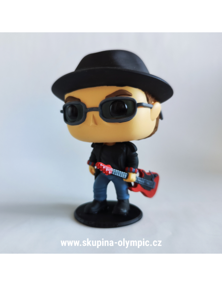 Sběratelská figurka PETR JANDA s originálním podpisem (Ibanez Roadstar)