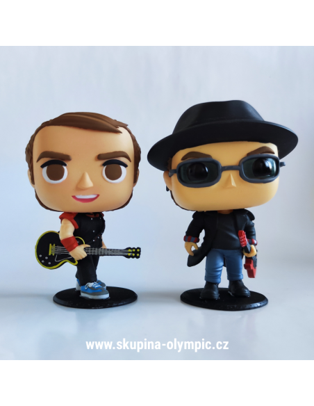 Sběratelské figurky DOUBLE PACK PETR JANDA s originálním podpisem