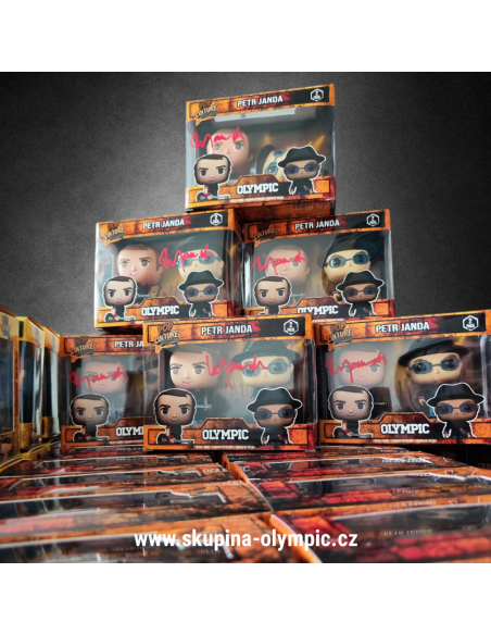 Sběratelské figurky DOUBLE PACK PETR JANDA s originálním podpisem