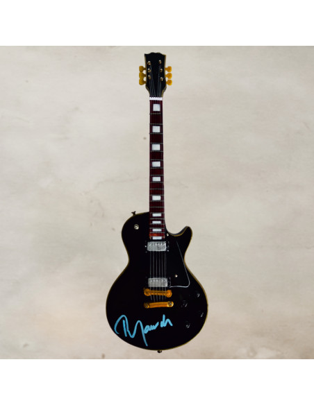 Sběratelská kytara Gibson Les Paul Petra Jandy s originálním podpisem