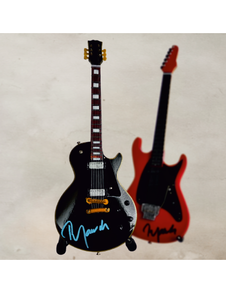 Sběratelská kytara Gibson Les Paul Petra Jandy s originálním podpisem