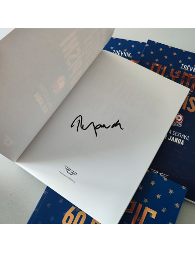 Zpěvník OLYMPIC 60 PÍSNÍ s podpisem Petra Jandy