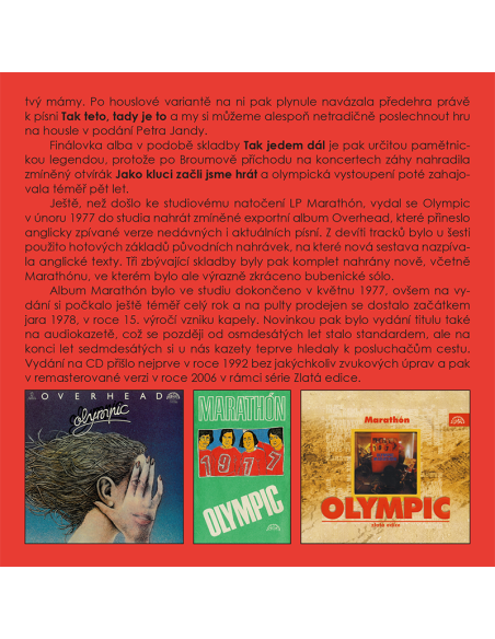 OLYMPIC Marathón (CD)