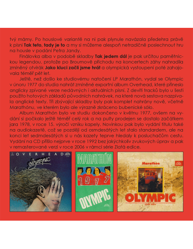 OLYMPIC Marathón (CD) podpisy