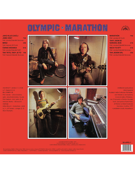 OLYMPIC Marathón (LP) podpisy